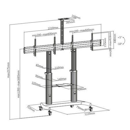 Стойка IPmatika TTD07-46TW